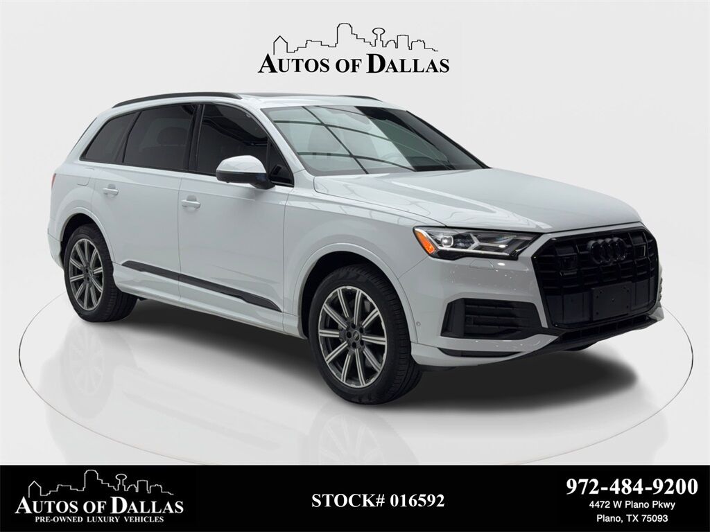 2022 Audi Q7 45 Premium Plus NAV,CAM,PANO,HTD STS,BLIND SPOT,3R Plano TX