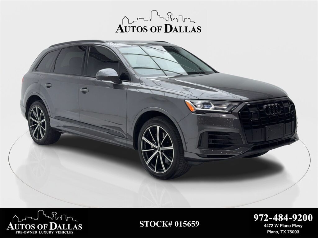 2022 Audi Q7 55 Premium Plus NAV,CAM,PANO,CLMT STS,BLIND SPOT,3 Plano TX