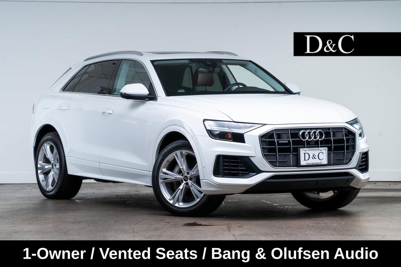 2022 Audi Q8 55 Premium Plus 1-Owner / Vented Seats / Bang &amp; Olufsen Audio