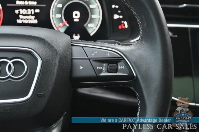 2022 Audi Q8 Premium Plus / AWD / S Line Plus & Style Pkg / Heated & Cooled Leather Seats / Panoramic Sunroof / NAV / Bang & Olufsen Speakers / Lane Departure & Blind Spot / Apple CarPlay & Android Auto / 1-Owner Anchorage AK