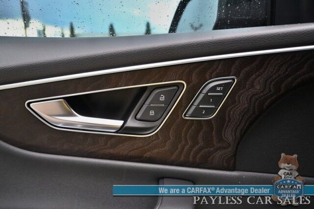 2022 Audi Q8 Premium Plus / AWD / S Line Plus & Style Pkg / Heated & Cooled Leather Seats / Panoramic Sunroof / NAV / Bang & Olufsen Speakers / Lane Departure & Blind Spot / Apple CarPlay & Android Auto / 1-Owner Anchorage AK