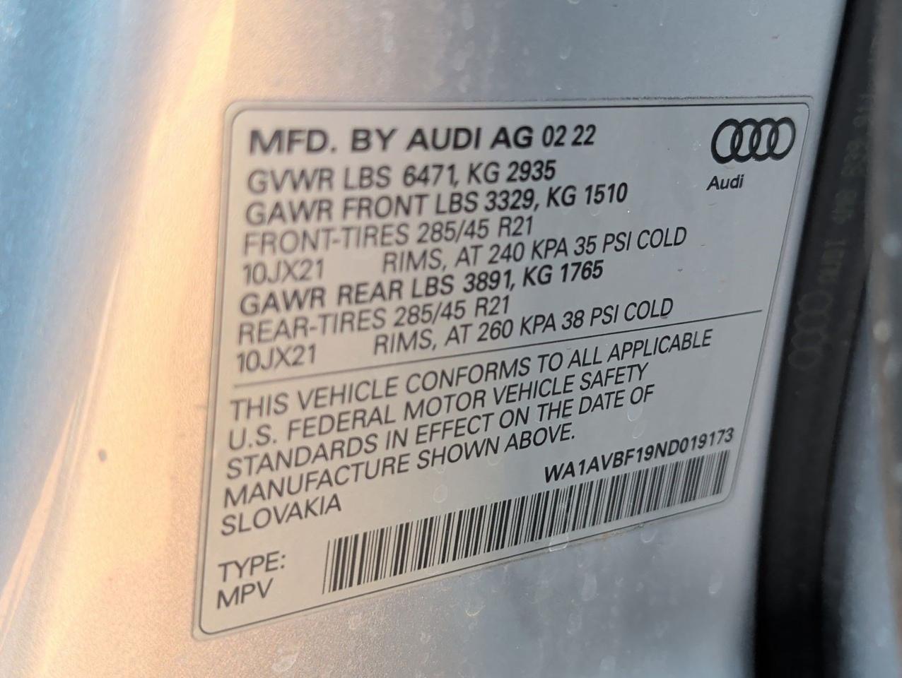 2022 Audi Q8 Premium San Juan TX