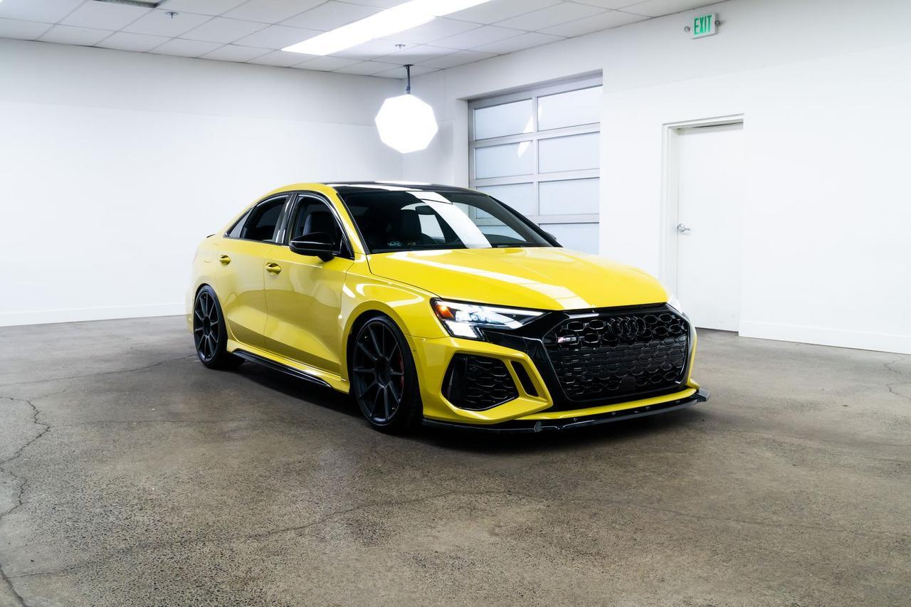 2022 Audi RS 3 2.5T Remus Performance Exhaust RS Seat Logos Portland OR