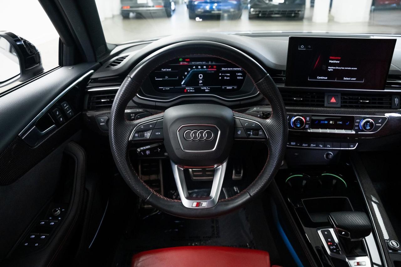 2022 Audi S4 3.0T Prestige Heated Seats Black Optic Package Portland OR