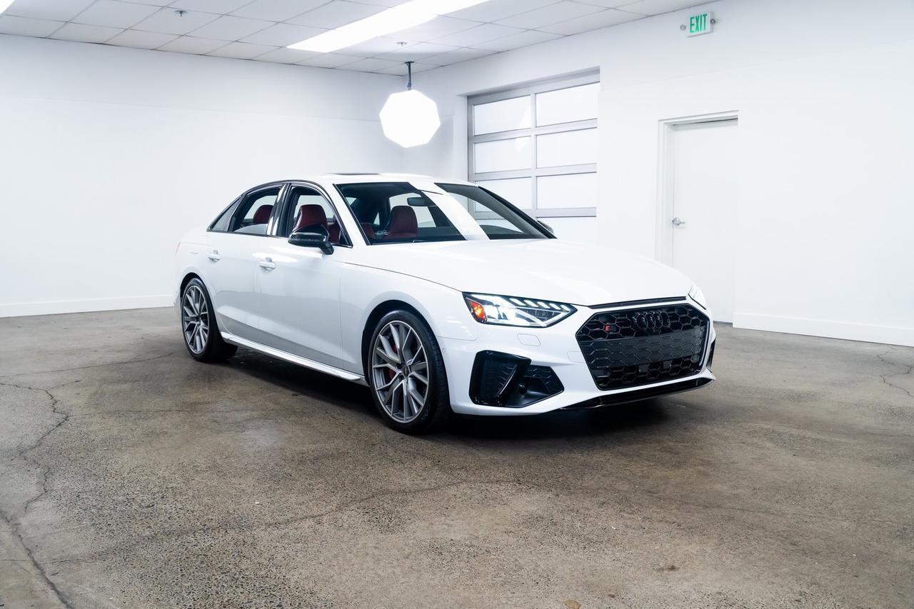 2022 Audi S4 3.0T Prestige Heated Seats Black Optic Package Portland OR