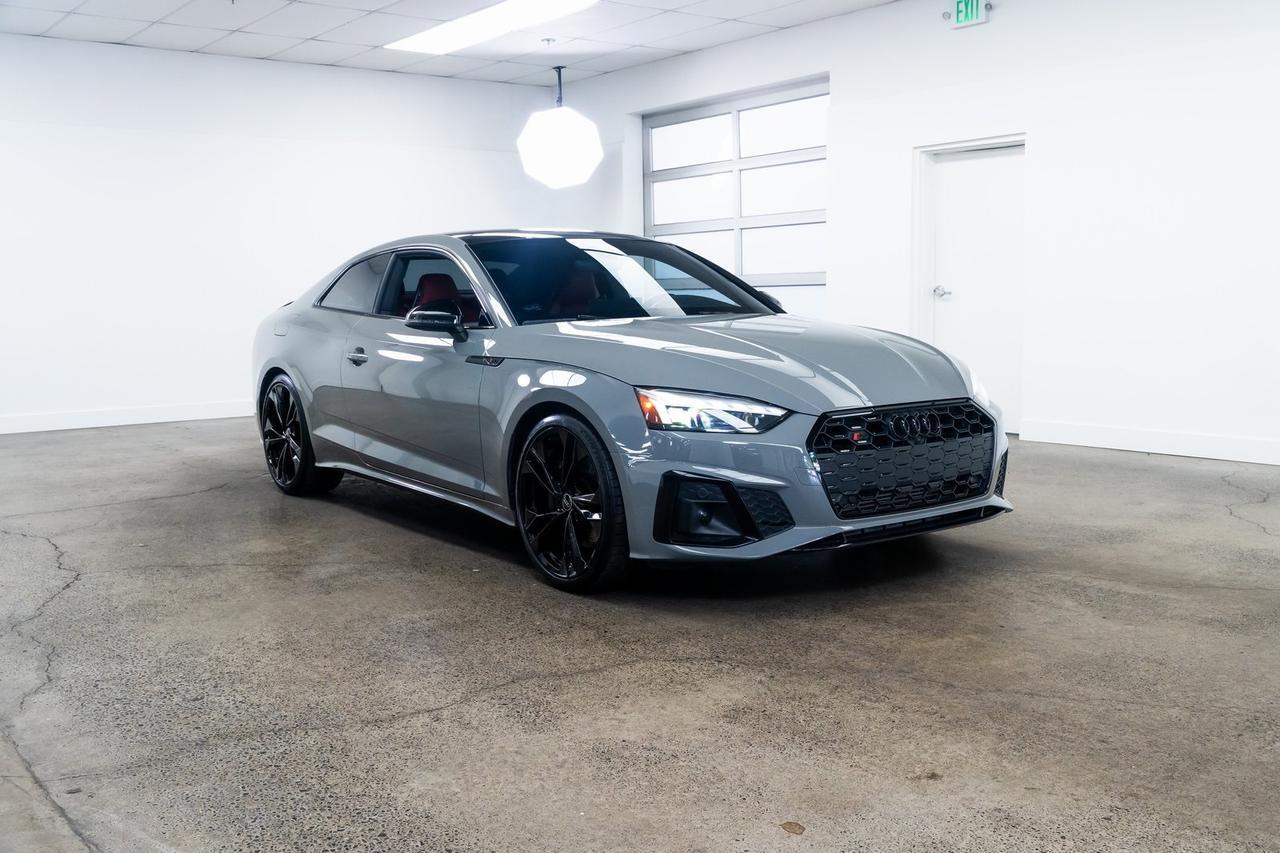 2022 Audi S5 3.0T Premium Plus 1 Owner Heated Seats Black Optic Package Portland OR