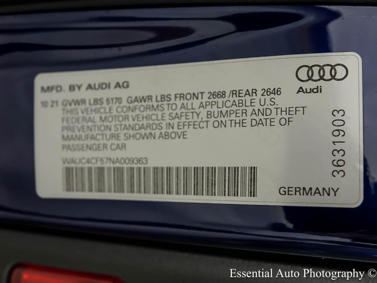 2022 Audi S5 Sportback Premium Plus Willowbrook IL