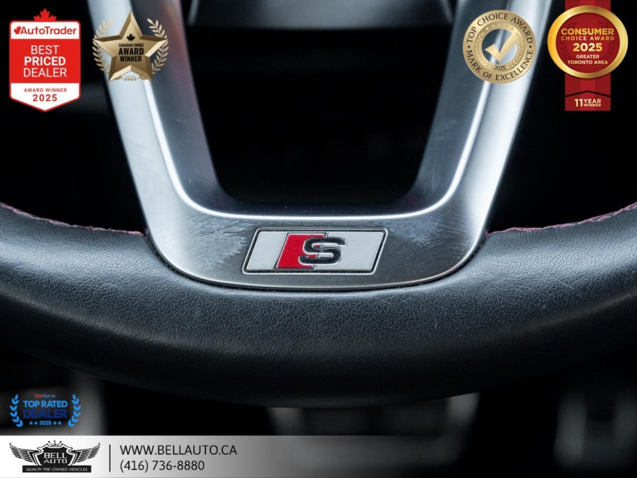 2022 Audi S5 Sportback Technik | QUATTRO | S-LINE | NAVI | PANO | RED LTHR | CRBNFIBR | MSGSEATS | NOACCIDENT Toronto ON