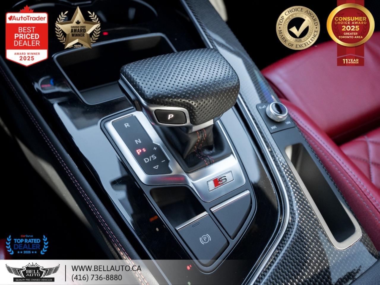 2022 Audi S5 Sportback Technik | QUATTRO | S-LINE | NAVI | PANO | RED LTHR | CRBNFIBR | MSGSEATS | NOACCIDENT Toronto ON