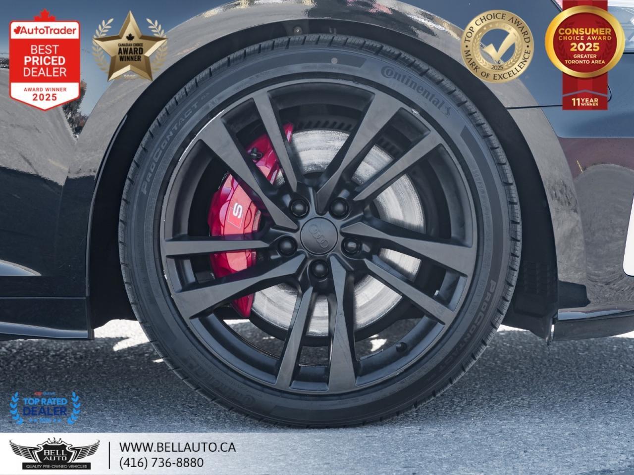 2022 Audi S5 Sportback Technik | QUATTRO | S-LINE | NAVI | PANO | RED LTHR | CRBNFIBR | MSGSEATS | NOACCIDENT Toronto ON