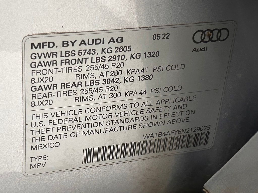 2022 Audi SQ5 Premium Plus Portland OR
