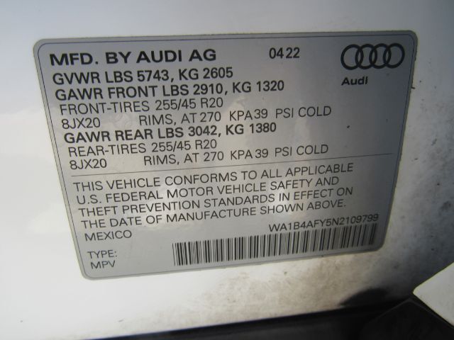 2022 Audi SQ5 Premium Plus TFSI quattro Tiptronic Plano TX