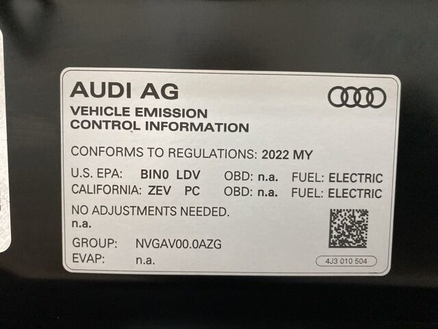 2022 Audi e-tron GT Prestige Dallas TX