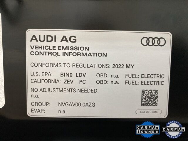 2022 Audi e-tron GT Prestige Dallas TX