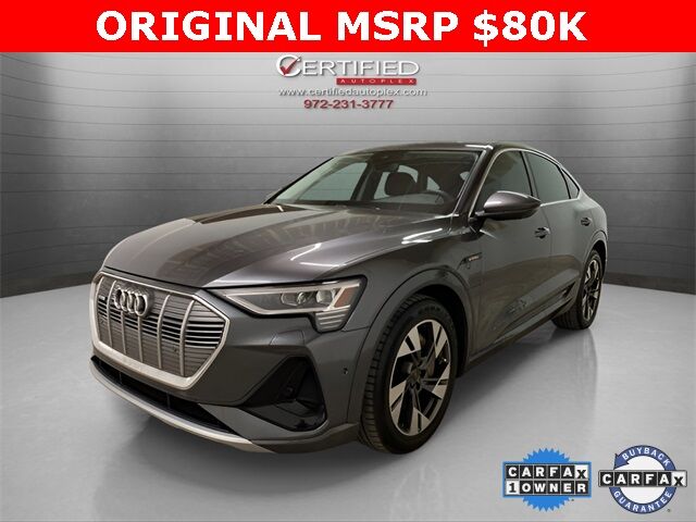 2022 Audi e-tron Sportback S line Premium Plus