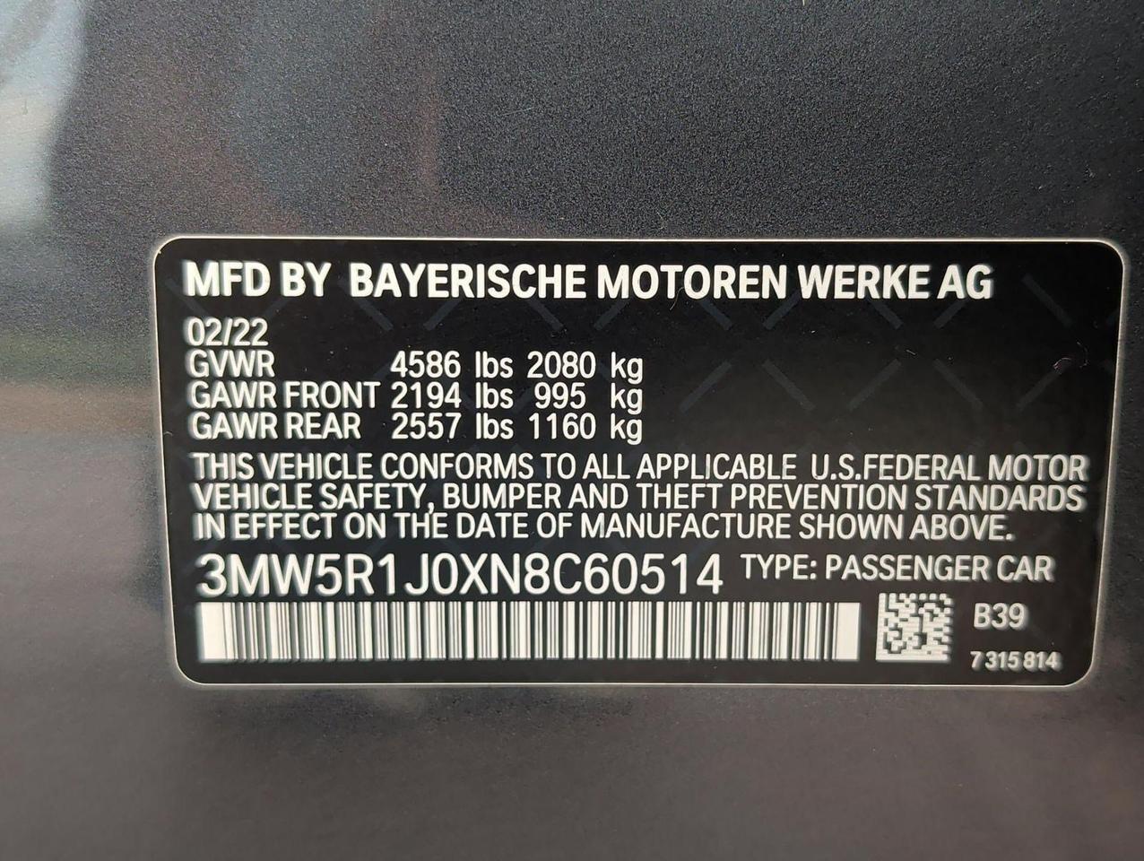 2022 BMW 3 Series 330i San Juan TX