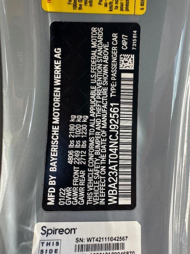 2022 BMW 4 SERIES 430i LEATHER CONVERTIBLE LOW MILES COLD AC LIKE NEW FREE SHIPPING IN FLORIDA Sarasota FL