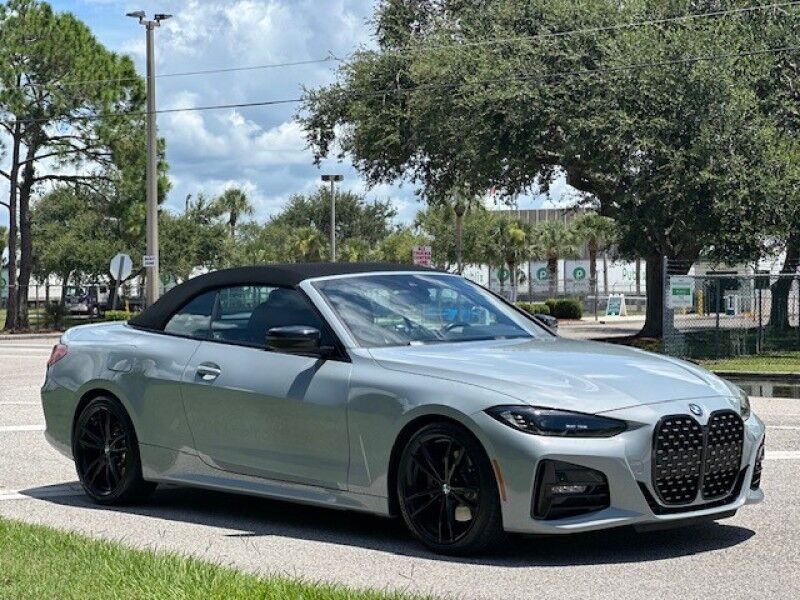 2022 BMW 4 SERIES 430i LEATHER CONVERTIBLE LOW MILES COLD AC LIKE NEW FREE SHIPPING IN FLORIDA Sarasota FL