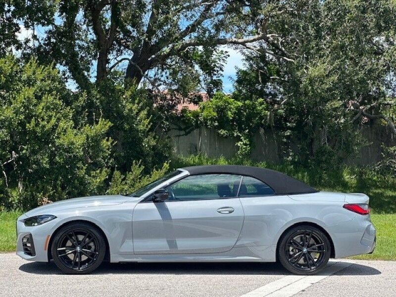 2022 BMW 4 SERIES 430i LEATHER CONVERTIBLE LOW MILES COLD AC LIKE NEW FREE SHIPPING IN FLORIDA Sarasota FL