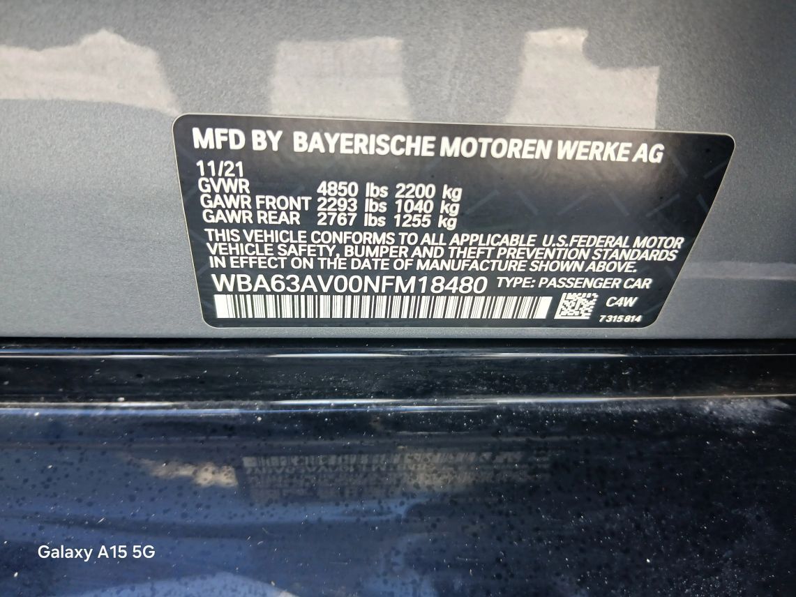 2022 BMW 4 Series 430i Gran Coupe Sedan 4D Maitland FL