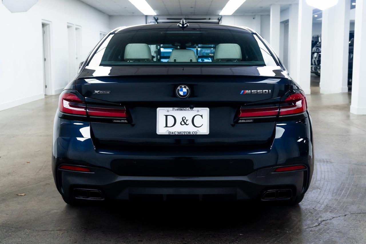 2022 BMW 5 Series M550i xDrive 1 Owner Executive Package Harman/Kardon Audio Portland OR