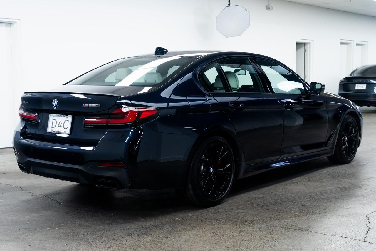 2022 BMW 5 Series M550i xDrive 1 Owner Executive Package Harman/Kardon Audio Portland OR