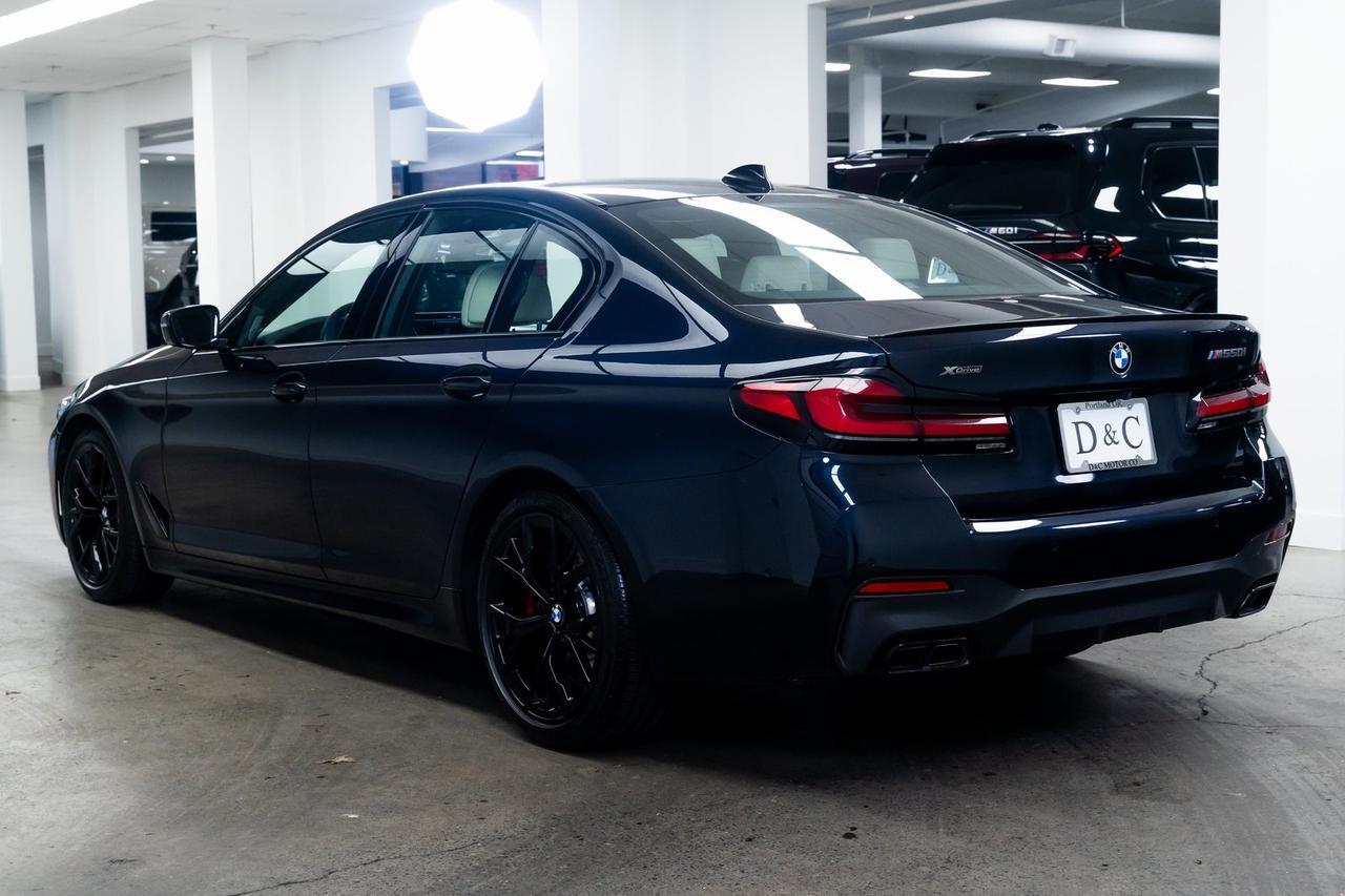2022 BMW 5 Series M550i xDrive 1 Owner Executive Package Harman/Kardon Audio Portland OR