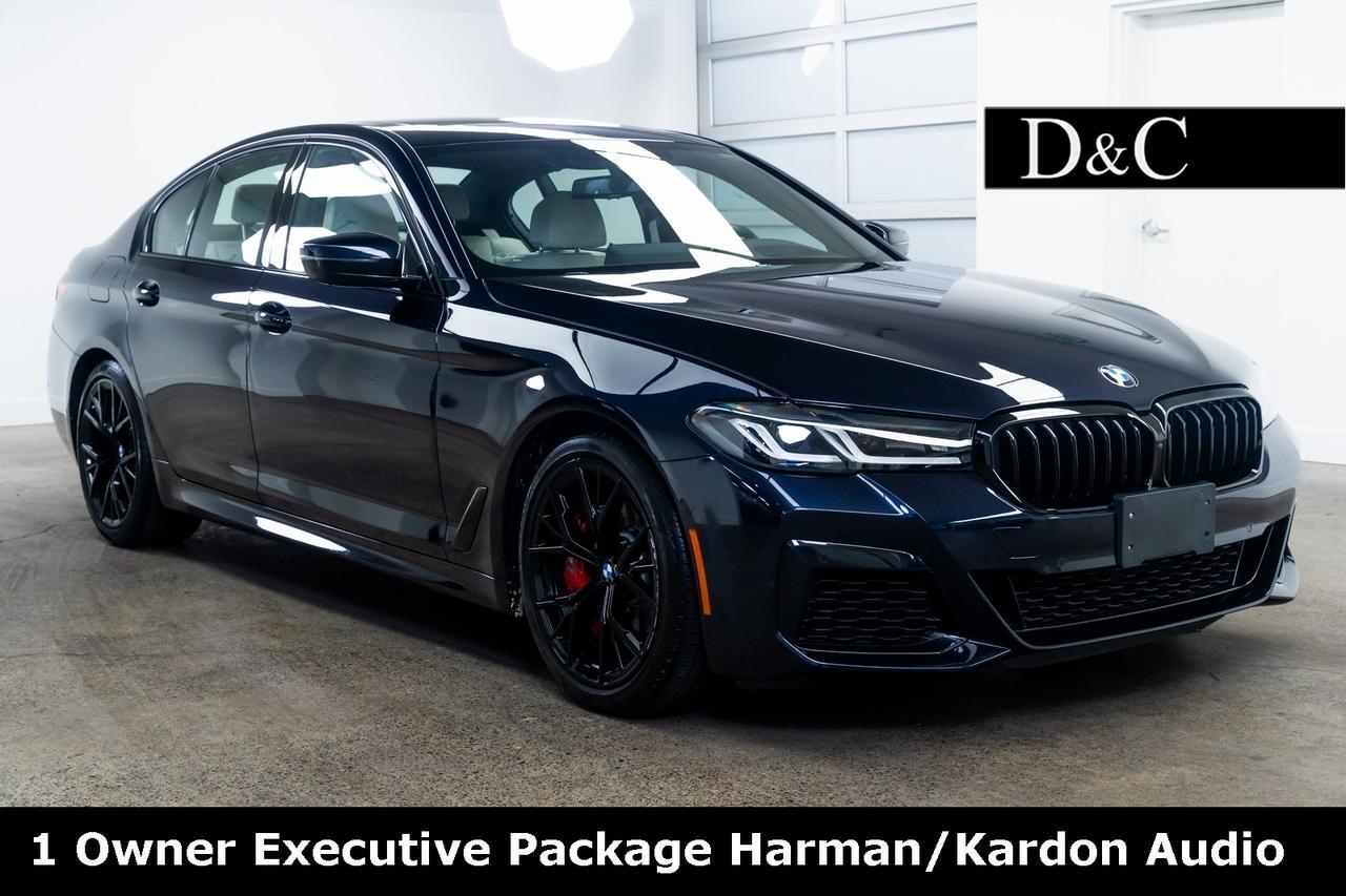 2022 BMW 5 Series M550i xDrive 1 Owner Executive Package Harman/Kardon Audio Portland OR
