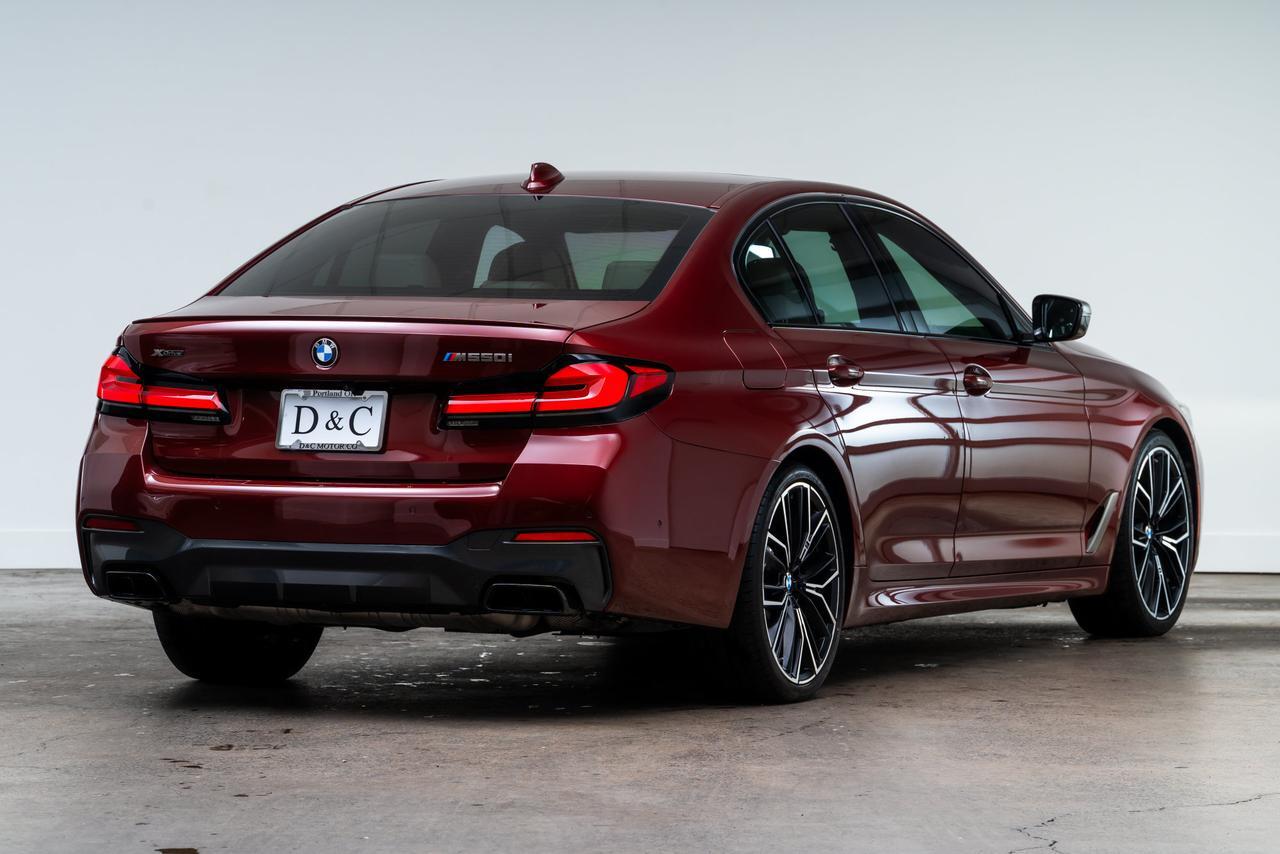 2022 BMW 5 Series M550i xDrive 1 Owner / Premium Package / Parking Assist Package Portland OR