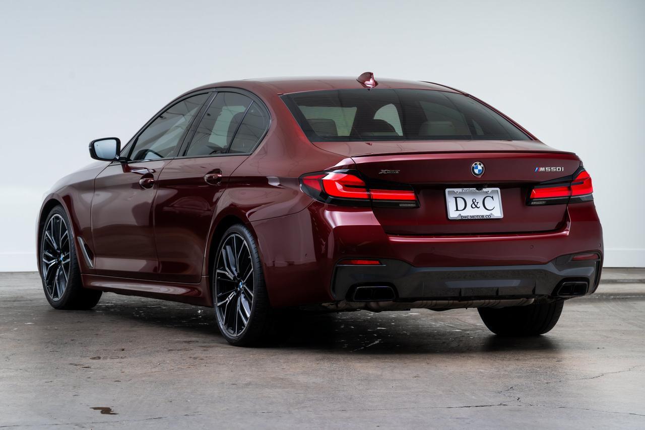 2022 BMW 5 Series M550i xDrive 1 Owner / Premium Package / Parking Assist Package Portland OR