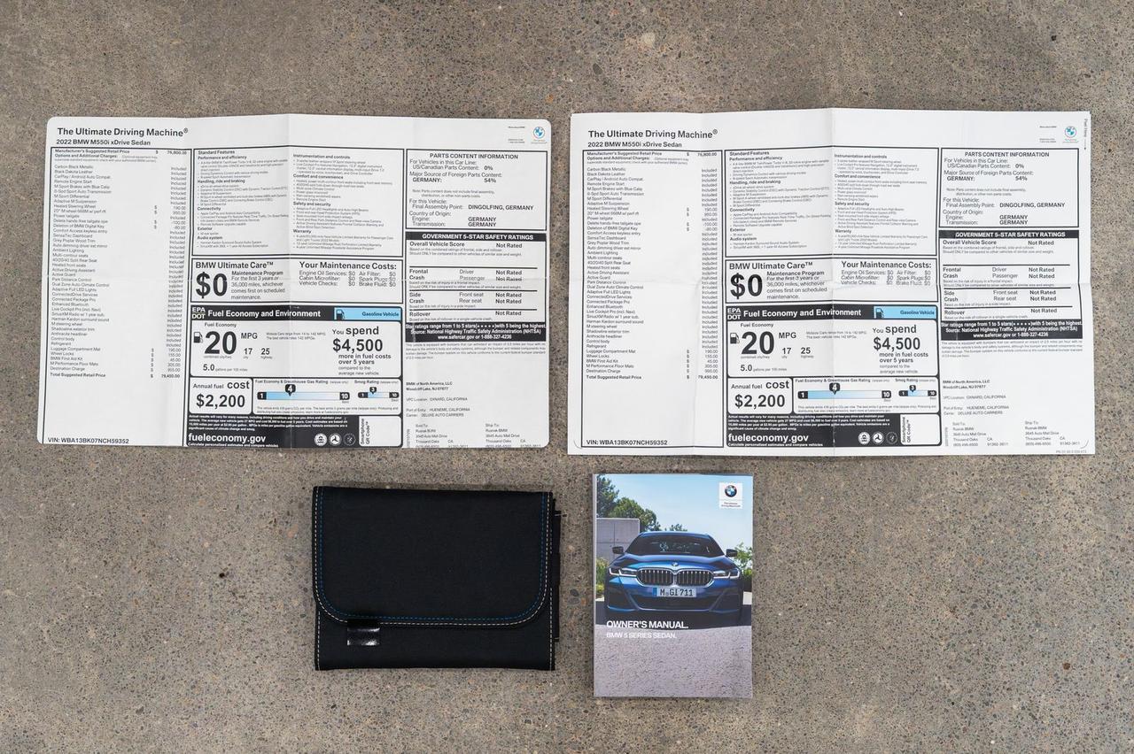 2022 BMW 5 Series M550i xDrive Gladstone OR