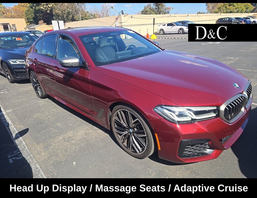 2022 BMW 5 Series M550i xDrive Head Up Display / Massage Seats