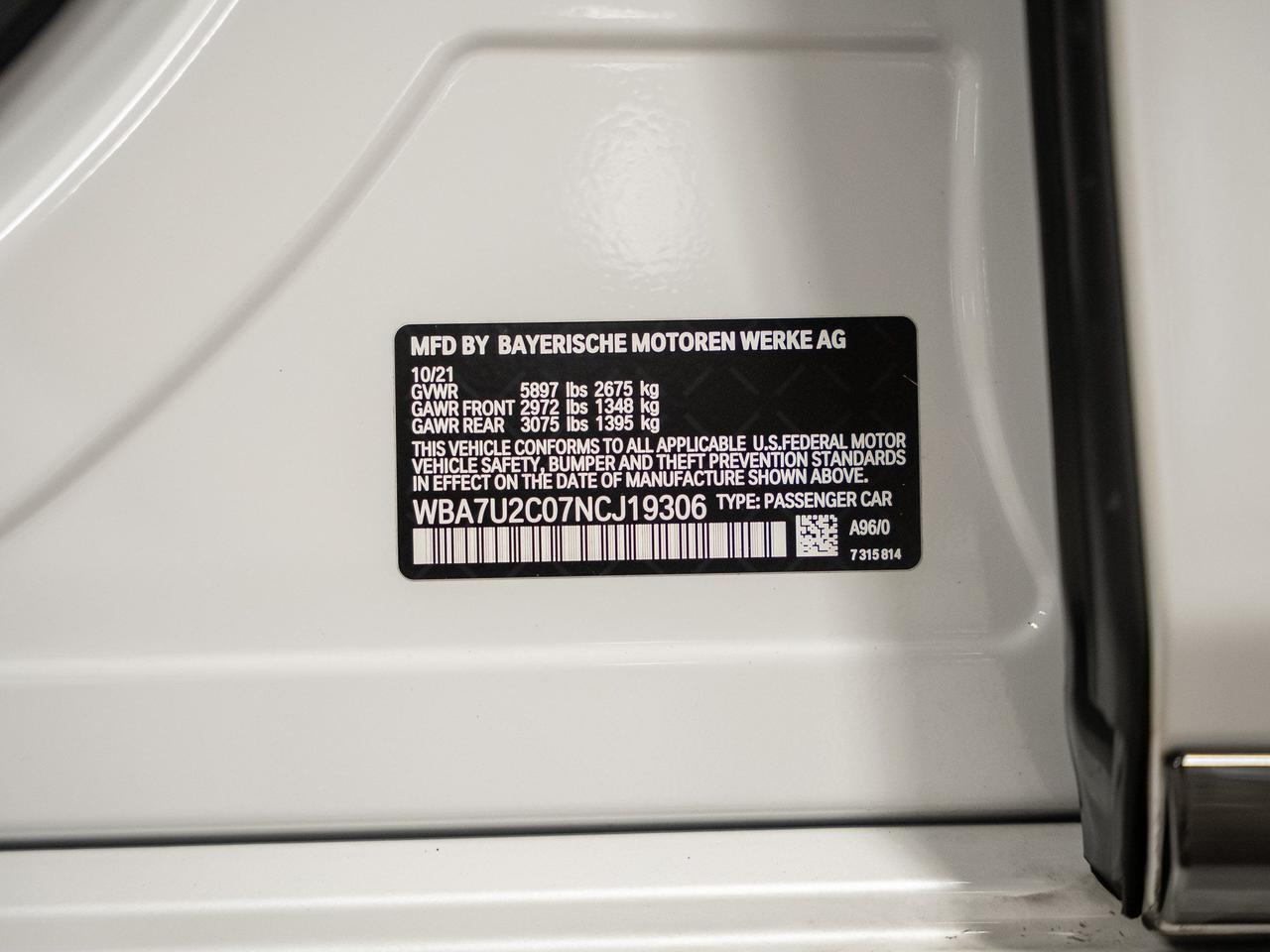 2022 BMW 7 Series 750i xDrive Indianapolis IN