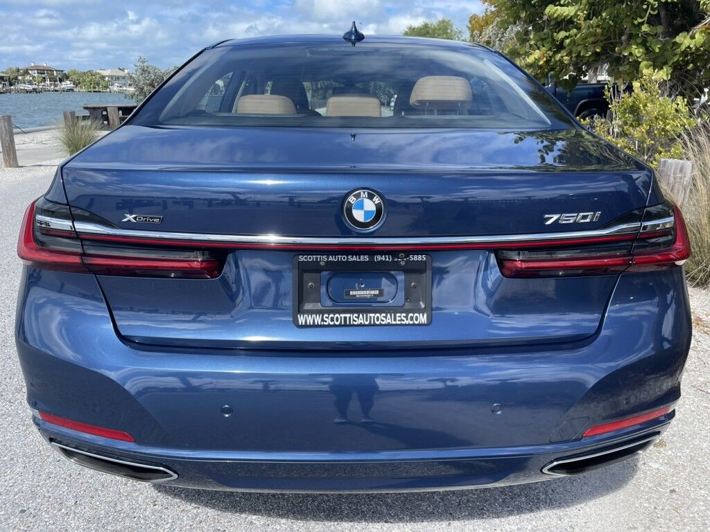 2022 BMW 7 Series 750i xDrive~BUCKETS/COOLED SEATS~CRUISE CONTROL~DRIVER ASSISTANCE PACKAGE~MOONROOF / SUNROOF~PREMIUM SOUND SYSTEM Sarasota FL