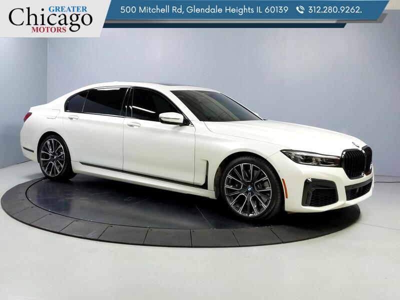2022_BMW_750i xDrive Frozen White!_Factory Warranty Until 04/26_ Glendale Heights IL