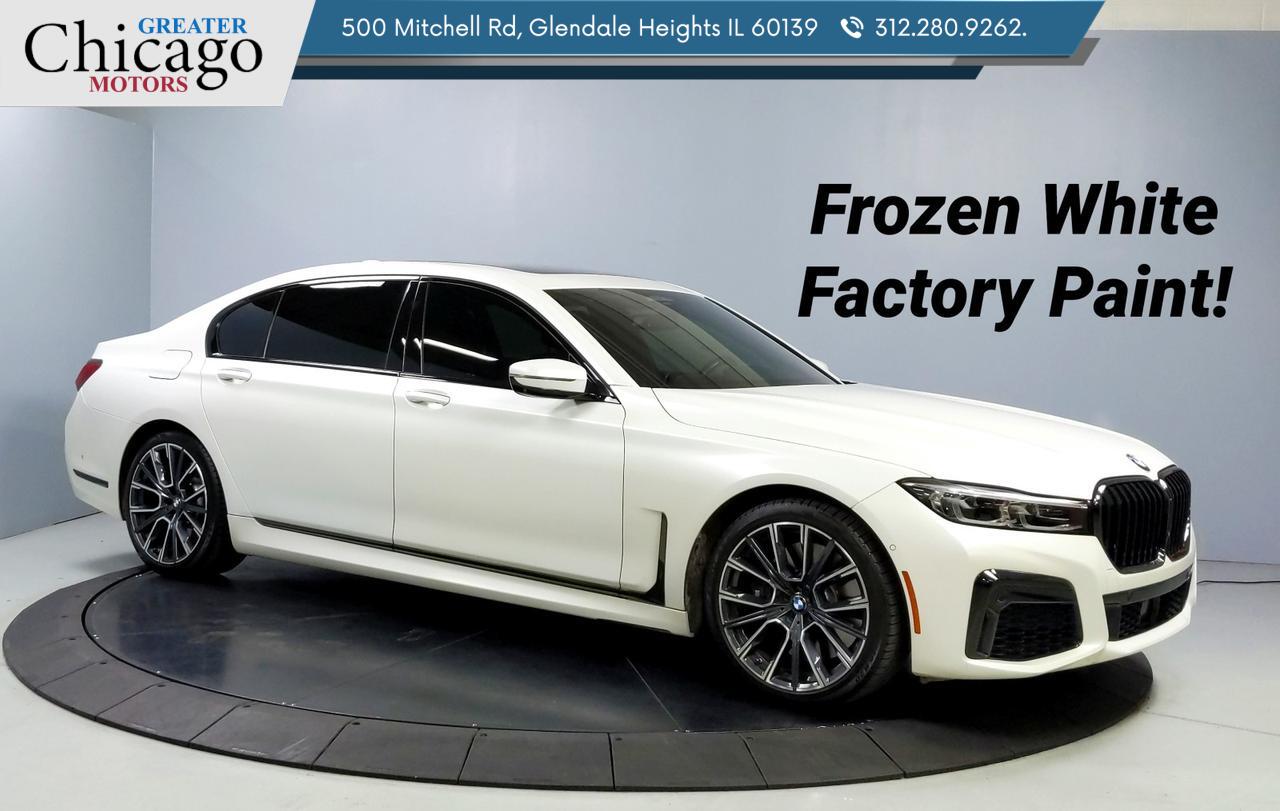 2022 BMW 750i xDrive Frozen White! Factory Warranty Until 04/26 St. Charles  IL