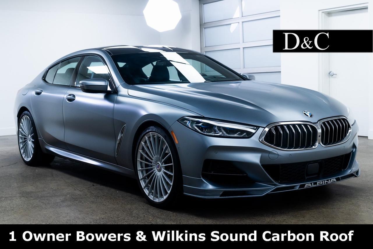 2022 BMW 8 Series ALPINA B8 xDrive 1 Owner Bowers &amp; Wilkins Sound Carbon Roof Portland OR