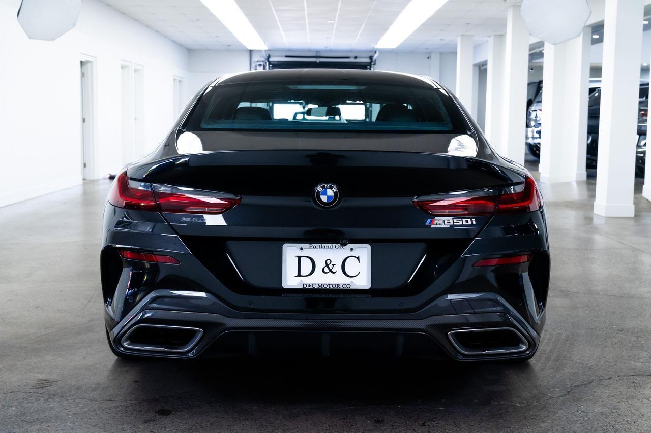 2022 BMW 8 Series M850i xDrive Gran Coupe Carbon Exterior Package Bowers &amp; Wilkins Sound Portland OR