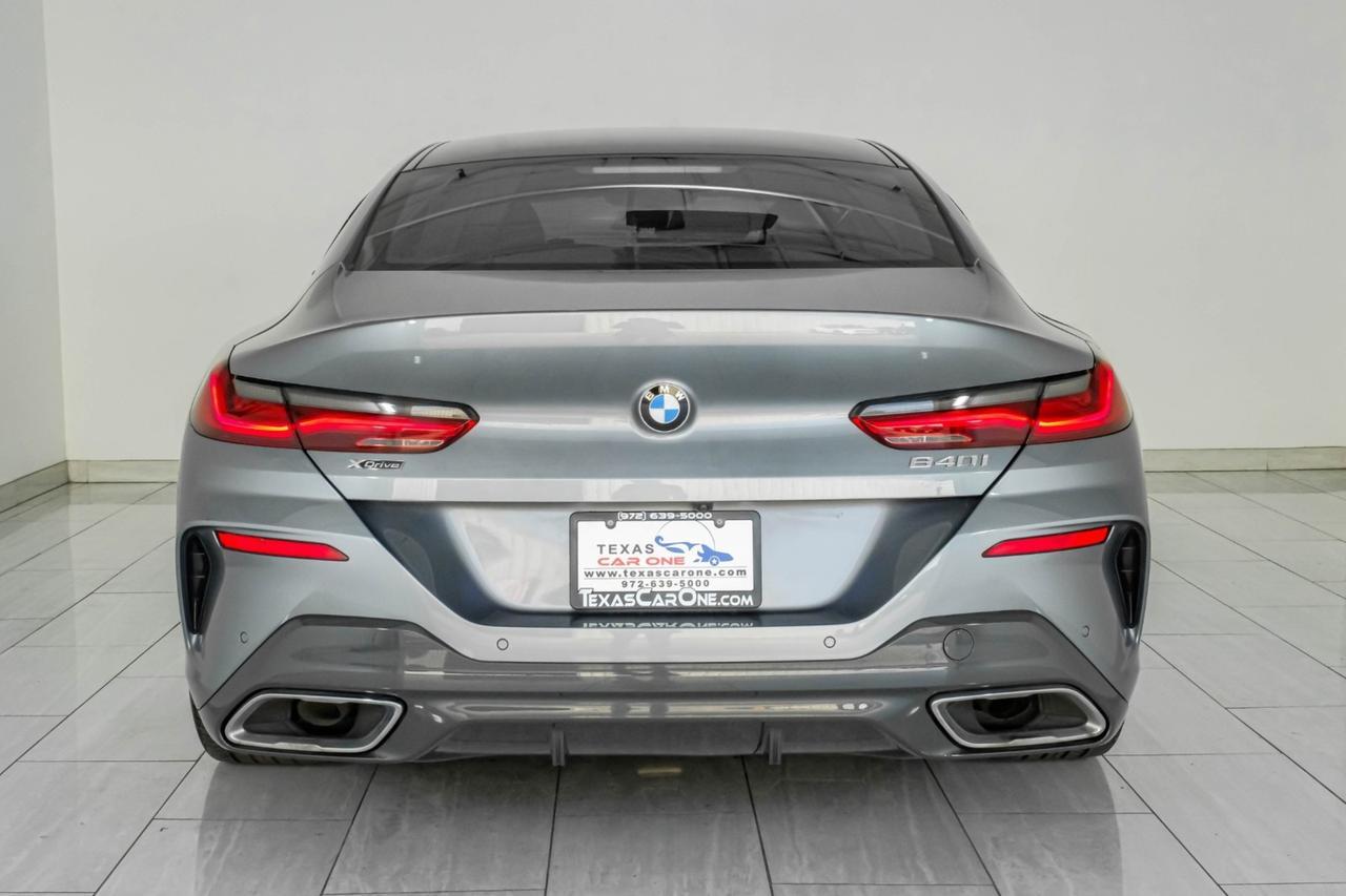 2022 BMW 840i xDrive Gran Coupe AWD HEADUP DISPLAY BLIND SPOT ASSIST NAVIGATION PANORAMA LEATHER Carrollton TX