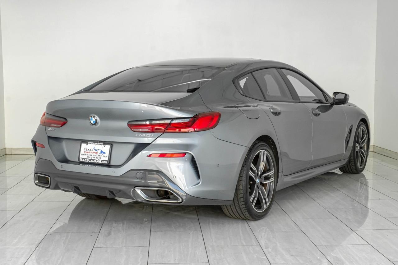 2022 BMW 840i xDrive Gran Coupe AWD HEADUP DISPLAY BLIND SPOT ASSIST NAVIGATION PANORAMA LEATHER Carrollton TX