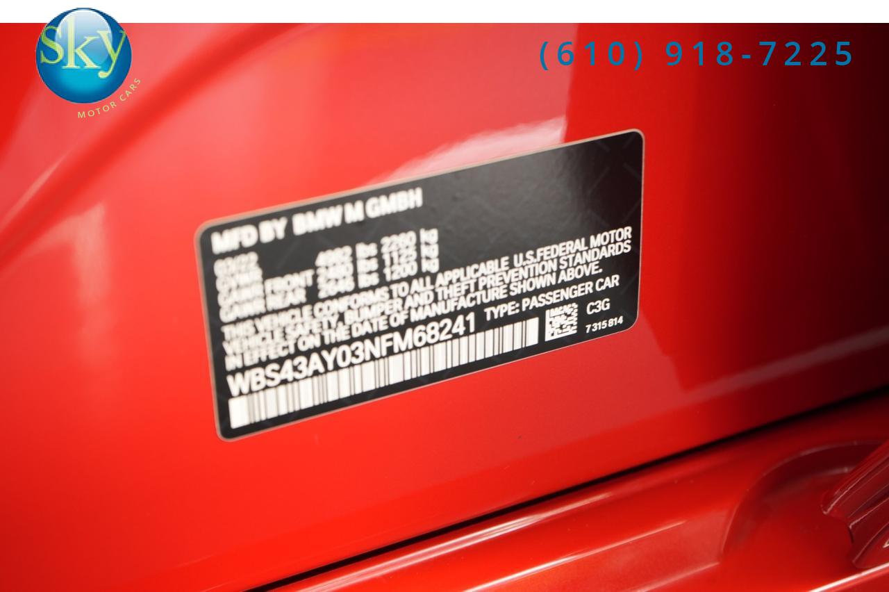 2022 BMW M3 Sedan AWD Competition xDrive CARBON CERAMIC BRAKES West Chester PA
