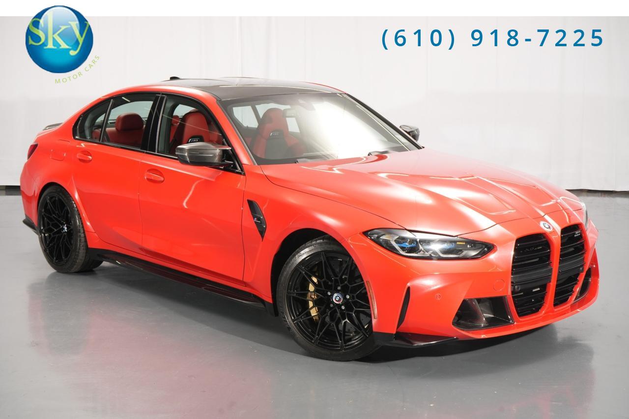 2022 BMW M3 Sedan AWD Competition xDrive CARBON CERAMIC BRAKES West Chester PA
