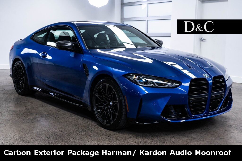 2022 BMW M4 Competition Carbon Exterior Package Harman/ Kardon Audio