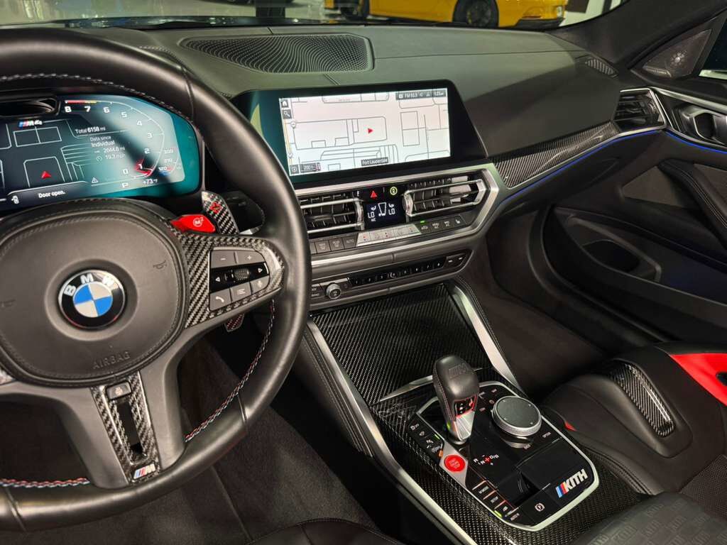 2022 BMW M4 Competition xDrive KITH Edition! Frozen Black paint, extended leather interior,carbon galore & MORE! Fort Lauderdale FL