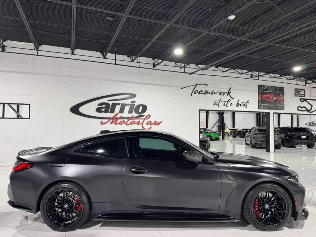 2022 BMW M4 Competition xDrive KITH Edition! Frozen Black paint, extended leather interior,carbon galore & MORE! Fort Lauderdale FL