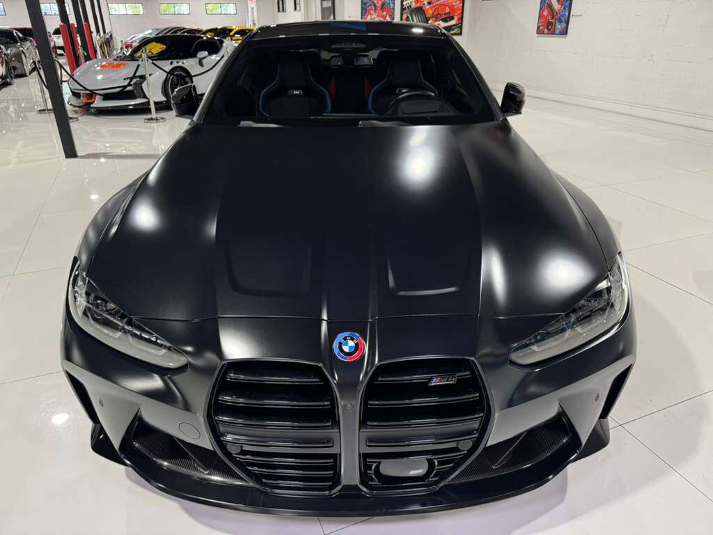 2022 BMW M4 Competition xDrive KITH Edition! Frozen Black paint, extended leather interior,carbon galore & MORE!