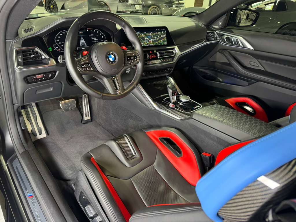 2022 BMW M4 Competition xDrive KITH Edition! Frozen Black paint, extended leather interior,carbon galore & MORE! Fort Lauderdale FL