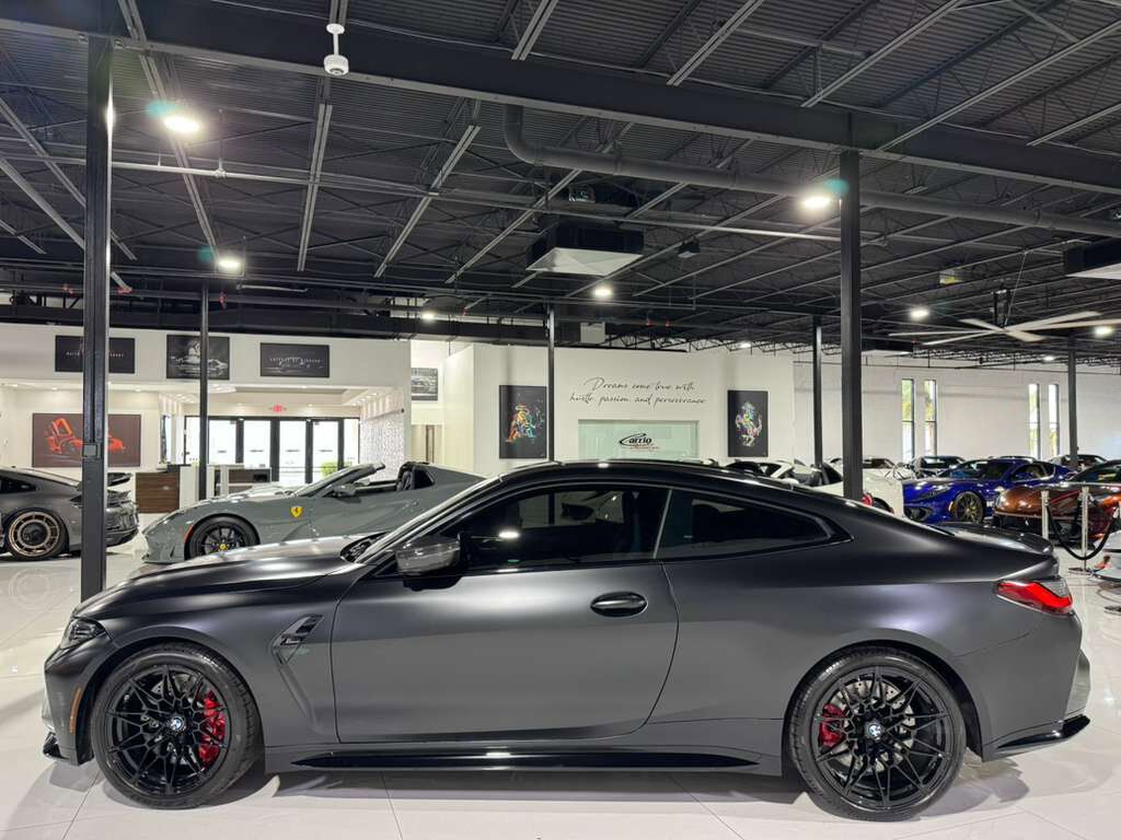 2022 BMW M4 Competition xDrive KITH Edition! Frozen Black paint, extended leather interior,carbon galore & MORE! Fort Lauderdale FL