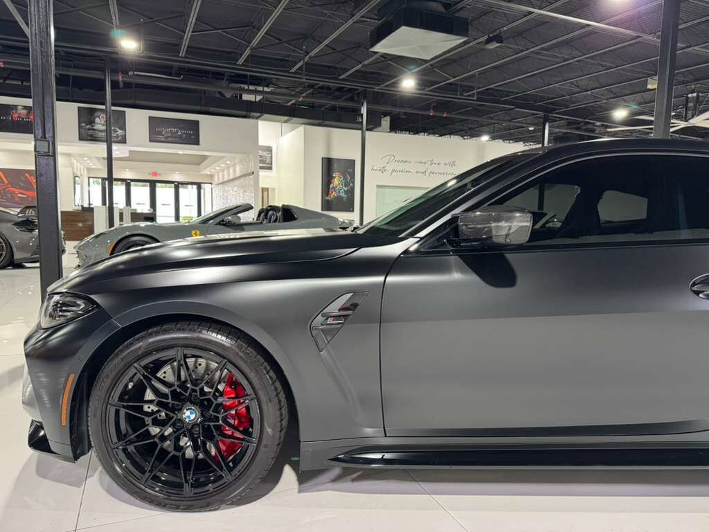 2022 BMW M4 Competition xDrive KITH Edition! Frozen Black paint, extended leather interior,carbon galore & MORE! Fort Lauderdale FL