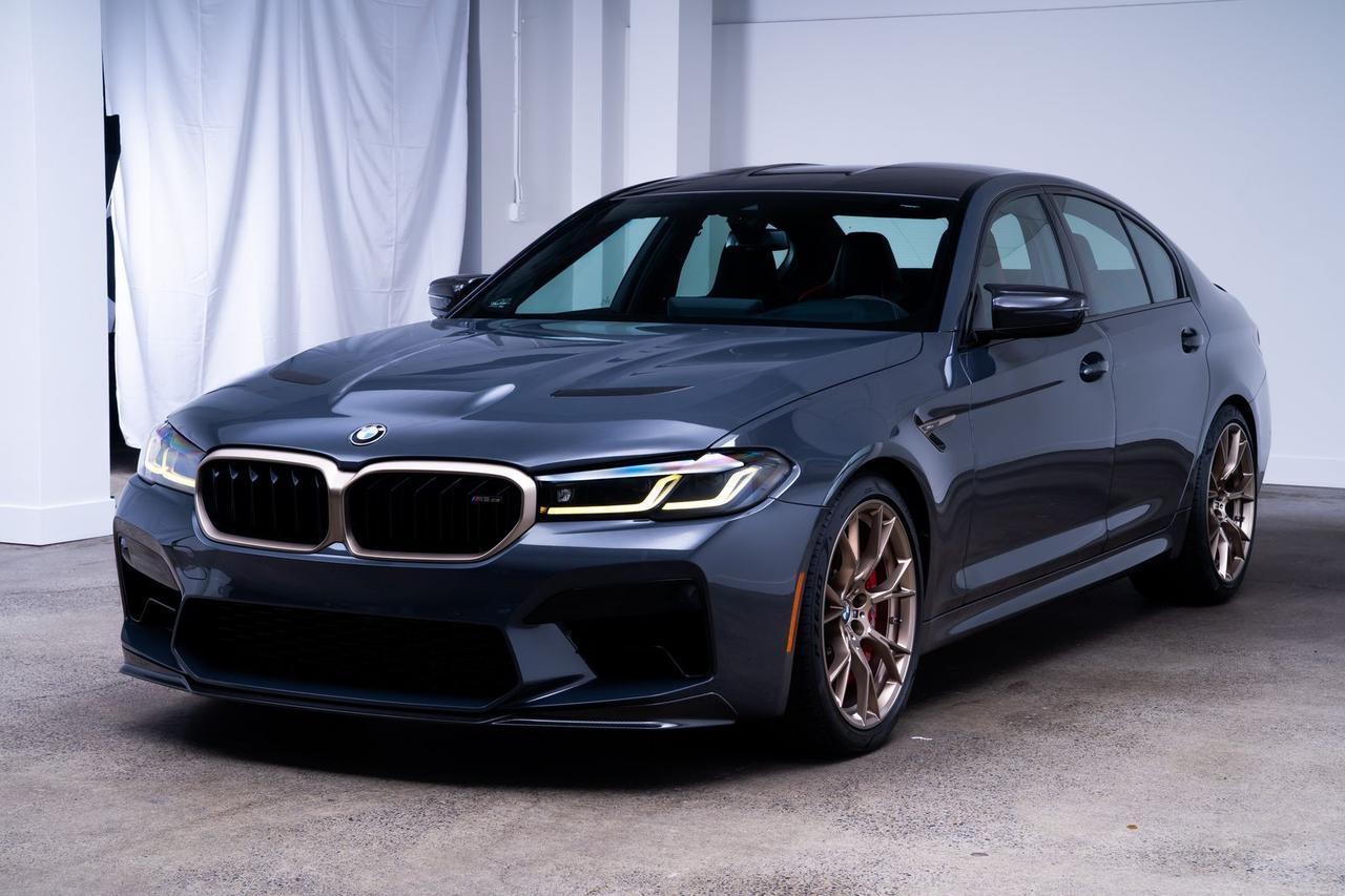 2022 BMW M5 CS 1 Owner Brands Hatch Gray Carbon Ceramic Brakes Portland OR